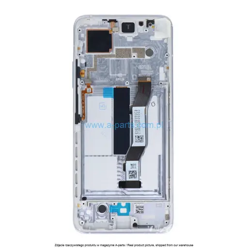 WYŚWIETLACZ LCD + EKRAN DOTYKOWY XIAOMI MI 10T MI 10T PRO 5G SREBRNY 5600040J3S00 | 56000G0J3S00 (ORYGINALNY)