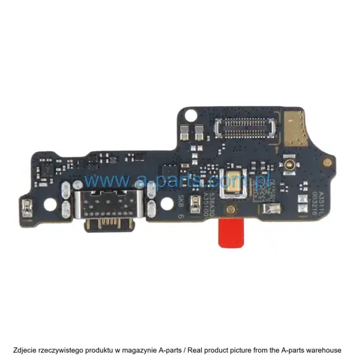 GNIAZDO ŁADOWANIA PŁYTKA ZŁĄCZE USB  XIAOMI REDMI 10C 560004C3QA00 (ORYGINALNE)