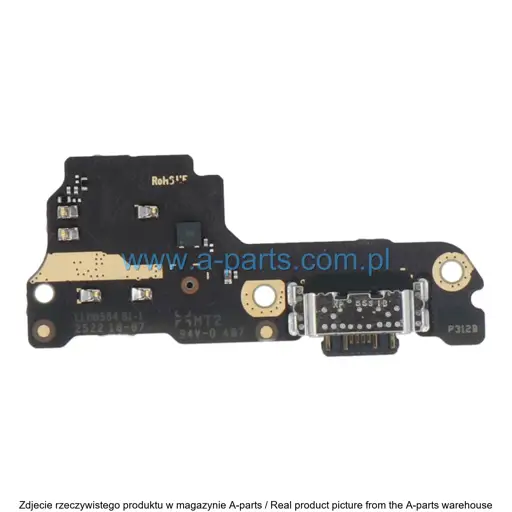 GNIAZDO ŁADOWANIA PŁYTKA ZŁĄCZE USB XIAOMI REDMI 15 4G / POCO M7 4G 560004O19AP00 560003O19AP00 (ORYGINALNE)