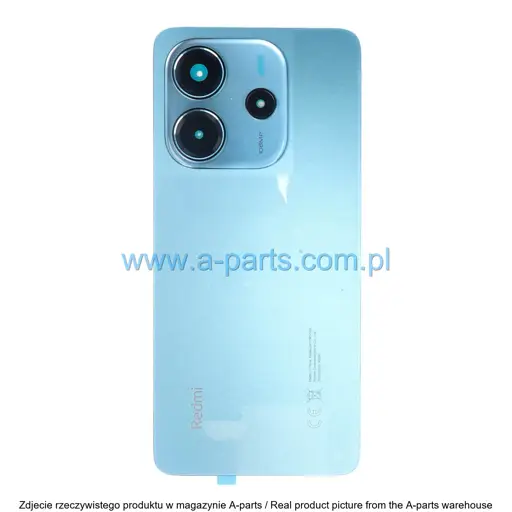 KLAPKA BATERII XIAOMI REDMI NOTE 14 4G - NIEBIESKA - 56000500O7E00 ver. global ( ORYGINALNA )