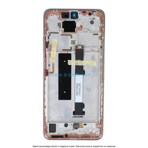 WYŚWIETLACZ LCD + EKRAN DOTYKOWY XIAOMI MI 10T LITE 5G ZŁOTY 5600050J1700 (ORYGINALNY)