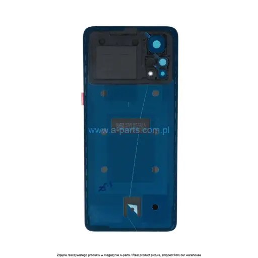 KLAPKA BATERII XIAOMI POCO X4 PRO 5G - CZARNA - 5600050K6P00 ( ORYGINALNA )
