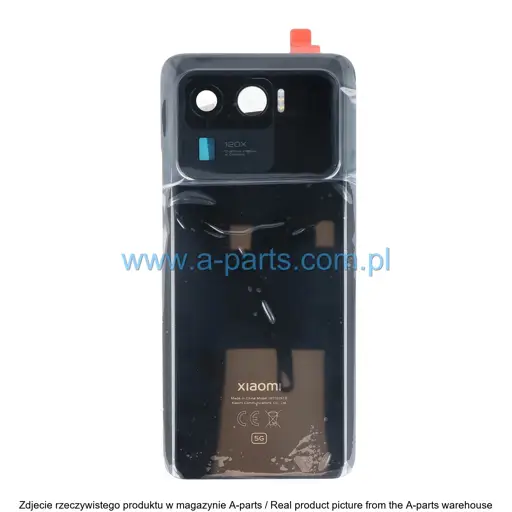 KLAPKA BATERII XIAOMI XIAOMI 11 ULTRA - CZARNA - 56000700K100 ( ORYGINALNA )