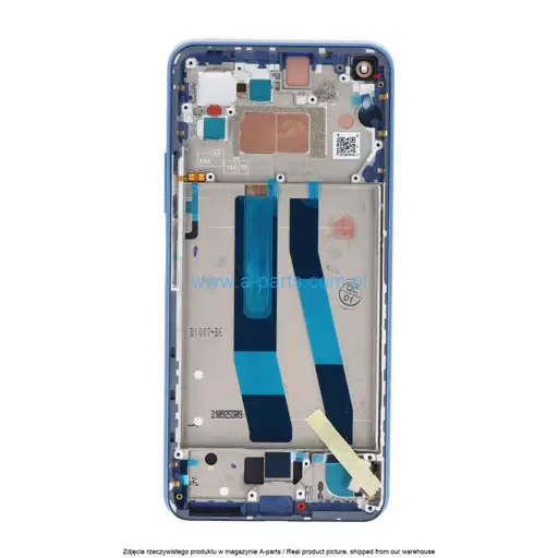 WYŚWIETLACZ LCD + EKRAN DOTYKOWY XIAOMI MI 11 LITE 4G NIEBIESKI 5600040K9A00 | 5600050K9D00 | 56000C0K9A00 | 56000L00K900 (ORYGINALNY)