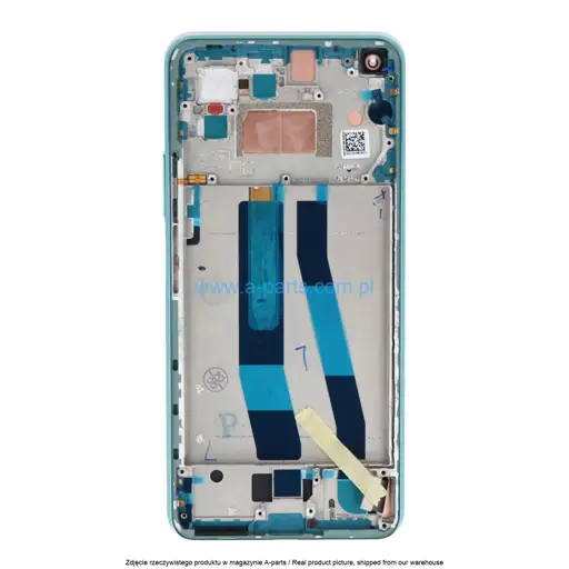 WYŚWIETLACZ LCD + EKRAN DOTYKOWY XIAOMI MI 11 LITE 5G ZIELONY 56000H00K900 | 56000300K900 (ORYGINALNY)