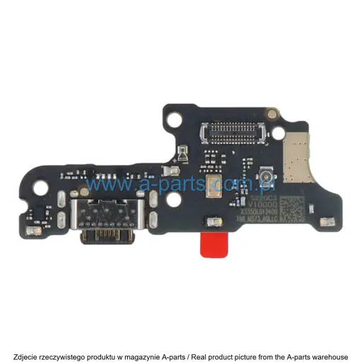 GNIAZDO ŁADOWANIA PŁYTKA ZŁĄCZE USB XIAOMI REDMI 13C 5G / POCO C65 5600110C3V00 (ORYGINALNE)