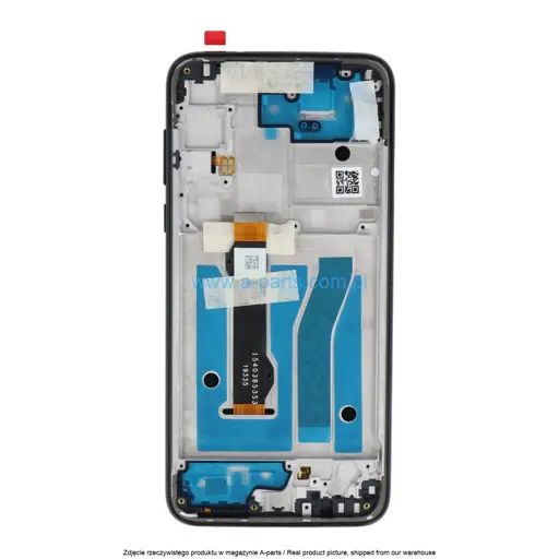 WYŚWIETLACZ LCD + EKRAN DOTYKOWY MOTOROLA MOTO G8 PLUS XT2019 - NIEBIESKI - 5D68C15528 ( ORYGINALNY )