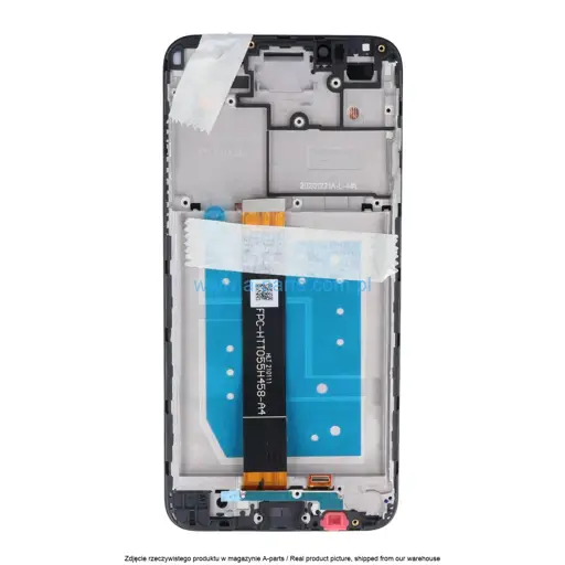 WYŚWIETLACZ LCD + EKRAN DOTYKOWY MOTOROLA MOTO E6 PLAY XT2029 - CZARNY - 5D68C15720 ( ORYGINALNY )