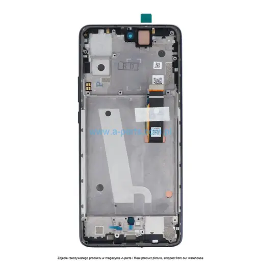 WYŚWIETLACZ LCD + EKRAN DOTYKOWY MOTOROLA EDGE 30 XT2203 - SZARY - 5D68C20584 ( ORYGINALNY )