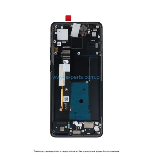 WYŚWIETLACZ LCD + EKRAN DOTYKOWY MOTOROLA EDGE 40 XT2303 - CZARNY - 5D68C22670 | 5D68C22860 (ORYGINALNY SERVICE PACK)