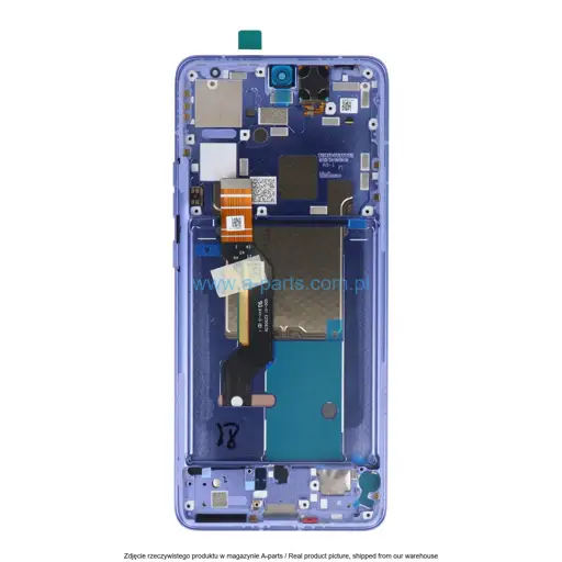 WYŚWIETLACZ LCD + EKRAN DOTYKOWY MOTOROLA EDGE 50 PRO XT2403 - LUXE LAVENDER - 5D68C24093 | 5D68C24323 (ORYGINALNY SERVICE PACK)