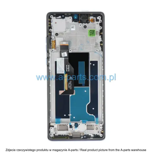 WYŚWIETLACZ LCD + EKRAN DOTYKOWY MOTOROLA MOTO EDGE 50 FUSION XT2429 5D68C24346 NIEBIESKI MARSHMALLOW BLUE (ORYGINALNY)