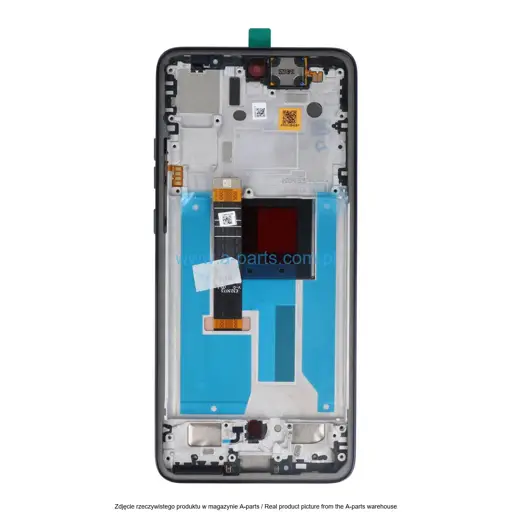 WYŚWIETLACZ LCD + EKRAN DOTYKOWY MOTOROLA EDGE 50 NEO XT2409 - GRISAILLE - 5D68C28368 | 5D68C28683 (ORYGINALNY SERVICE PACK)
