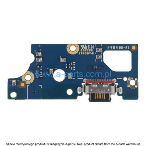 GNIAZDO ŁADOWANIA PŁYTKA ZŁĄCZE USB MOTOROLA E32S 5P68C20804  (ORYGINAŁ)