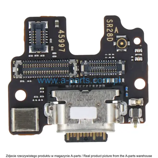 GNIAZDO ŁADOWANIA PŁYTKA ZŁĄCZE USB MOTOROLA EDGE 30 FUSION 5P68C21194  (ORYGINAŁ)