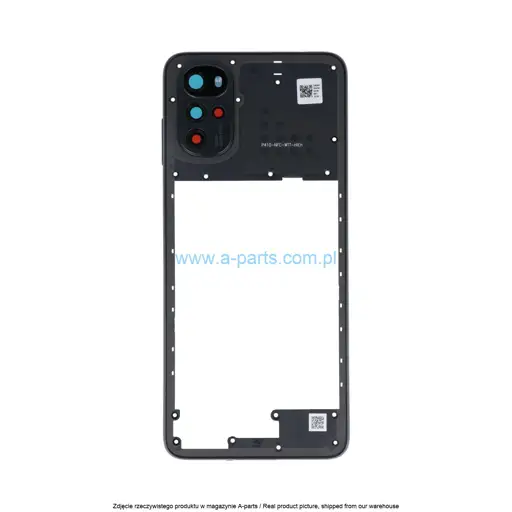 KORPUS RAMKA MOTOROLA MOTO G22 - CZARNY 5S58C20430 (ORYGINAŁ)