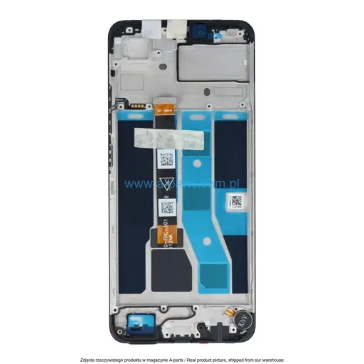 WYŚWIETLACZ LCD + EKRAN DOTYKOWY REALME C53 RMX3760 - CZARNY - 621029000039 ( ORYGINALNY )
