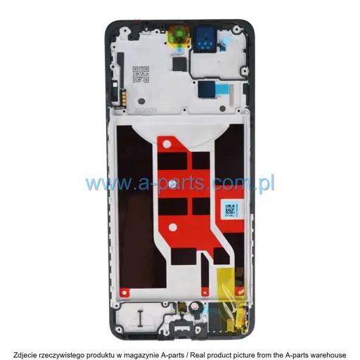 WYŚWIETLACZ LCD + EKRAN DOTYKOWY  OPPO RENO12 F/FS (4G) (2024) BLACK LCD  621029000437 621029000270 (ORYGINALNY)