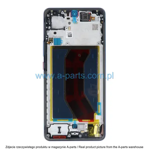 WYŚWIETLACZ LCD + EKRAN DOTYKOWY REALME GT 7 621029000570 CZARNY ICESENSE BLACK (ORYGINALNY)