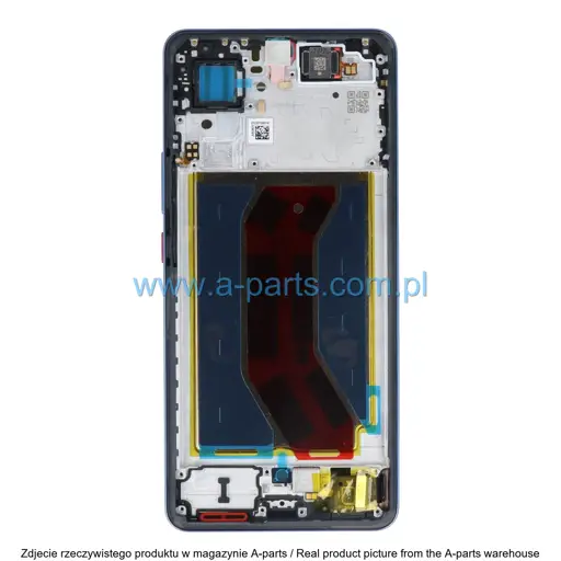 WYŚWIETLACZ LCD + EKRAN DOTYKOWY REALME GT 7T 621029000575 CZARNY ICESENSE BLACK (ORYGINALNY)