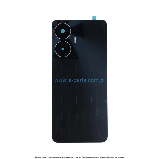 KLAPKA BATERII REALME C55 RMX3710 - CZARNA - 621033000001 621033000004 ( ORYGINALNA )