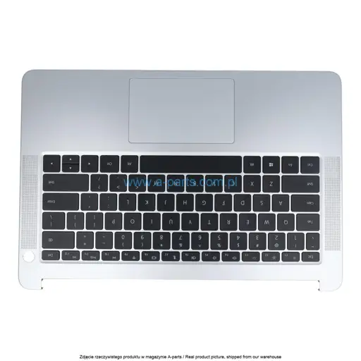 OBUDOWA PRZEDNIA Z KLAWIATURĄ HUAWEI MATEBOOK 15 - SREBRNA - 97060BWN ( ORYGINALNA )