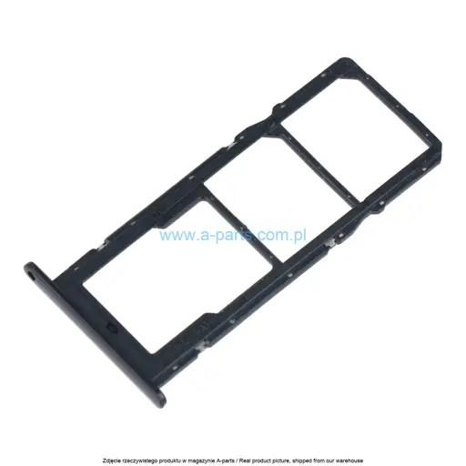 SZUFLADKA TACKA KARTY SIM HUAWEI P SMART 2021 - CZARNA - 97071ADH ( ORYGINALNA )