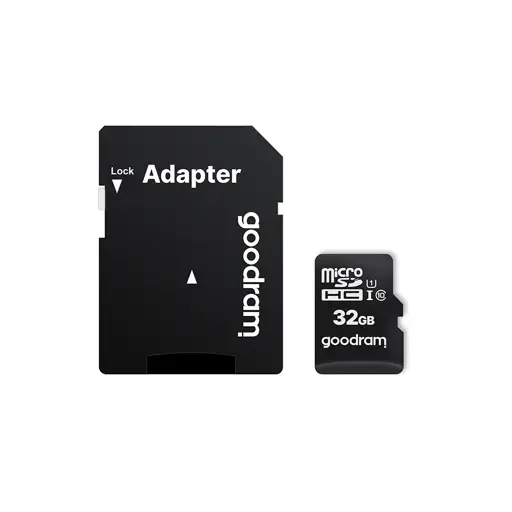 GOODRAM KARTA PAMIĘCI 32GB MICROSDHC KL. 10 UHS-I + ADAPTER