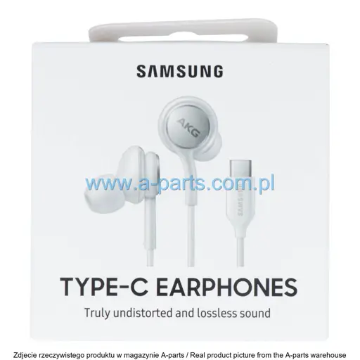 SŁUCHAWKI PRZEWODOWE BIAŁE SAMSUNG EO-IC100 TYPE C EO-IC100BWEGEU (ORYGINALNE)