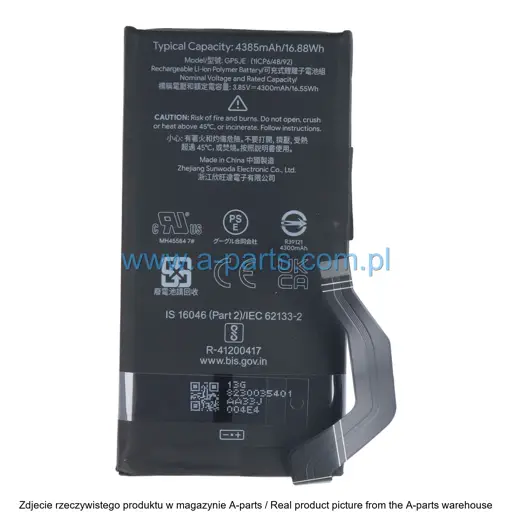 BATERIA GOOGLE PIXEL 7A G949-00398-00 (ORYGINALNA)