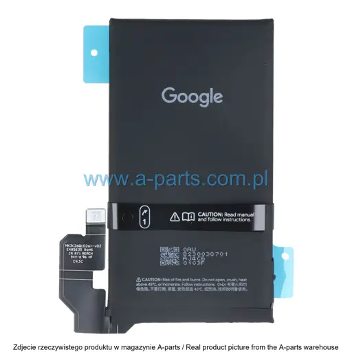 BATERIA GOOGLE PIXEL 8 PRO G949-00704-01 (ORYGINALNA)