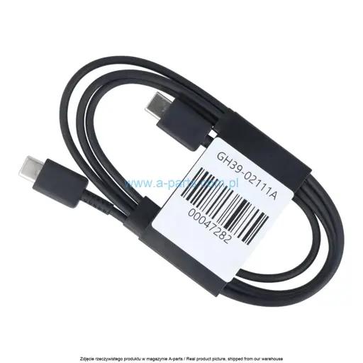 PRZEWÓD USB SAMSUNG Z FOLD 3 5G SM-F926 - CZARNY - GH39-02030A | GH39-02067A | GH39-02111A (ORYGINALNY)