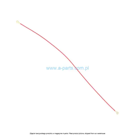 KABEL ANTENOWY 112MM SAMSUNG A33 5G SM-A336 - CZERWONY - GH39-02129A ( ORYGINALNY )