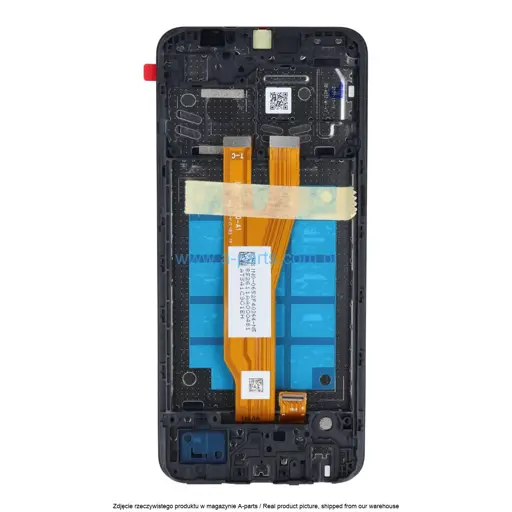 WYŚWIETLACZ LCD + EKRAN DOTYKOWY SAMSUNG A032 GALAXY A03 CORE 2022 CZARNY GH81-21711A (ORYGINALNY)