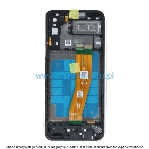 WYŚWIETLACZ LCD + EKRAN DOTYKOWY SAMSUNG A042 GALAXY A04E CZARNY GH81-23088A (ORYGINALNY)