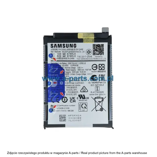 BATERIA SAMSUNG A14 4G SM-A145 HQ-50SD 5000MAH GH81-23539A (ORYGINALNA)