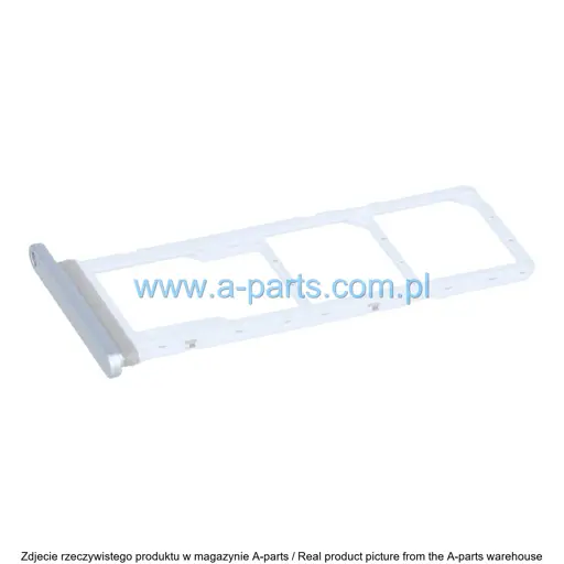 SZUFLADKA KARTY SIM I KARTY SD SAMSUNG A057 GALAXY A05S SREBRNA GH81-24404A  (ORYGINALNA)