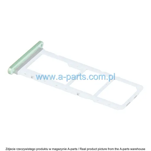 SZUFLADKA KARTY SIM I KARTY SD SAMSUNG A057 GALAXY A05S ZIELONA GH81-24405A  (ORYGINALNA)