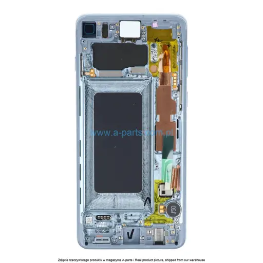 WYŚWIETLACZ LCD + EKRAN DOTYKOWY SAMSUNG G973 GALAXY S10 NIEBIESKI GH82-18835C | GH82-18850C | GH82-18854C (ORYGINALNY)
