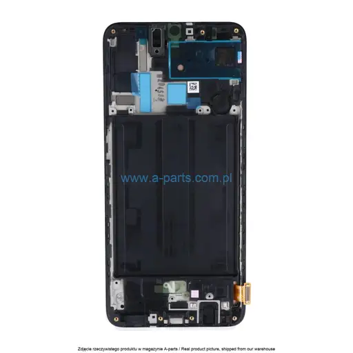 WYŚWIETLACZ LCD + EKRAN DOTYKOWY SAMSUNG GALAXY A70 A705 - CZARNY - GH82-19747A GH82-19787A (ASSEMBLED)