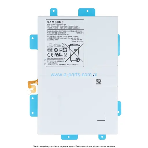 BATERIA SAMSUNG TAB S6 SM-T865 EB-BT725ABU 7040MAH GH81-25937A | GH82-20770A (ORYGINALNA)
