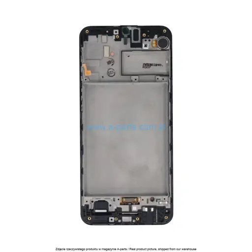WYŚWIETLACZ LCD + EKRAN DOTYKOWY SAMSUNG M307 / M215 GALAXY M30S / M21 CZARNY GH82-21265A | GH82-21266A (ORYGINALNY)