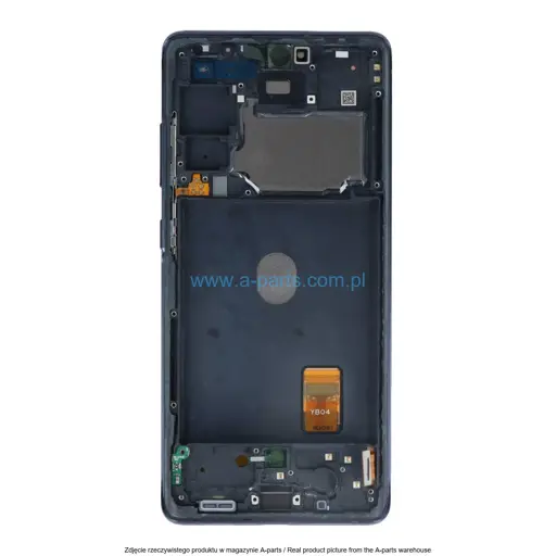 WYŚWIETLACZ LCD + EKRAN DOTYKOWY SAMSUNG S20 FE 5G SM-G781 - NIEBIESKI - GH82-24214A | GH82-24215A | GH82-29056A | GH82-29057A | GH82-31320A | GH82-31321A (ASSEMBLED)