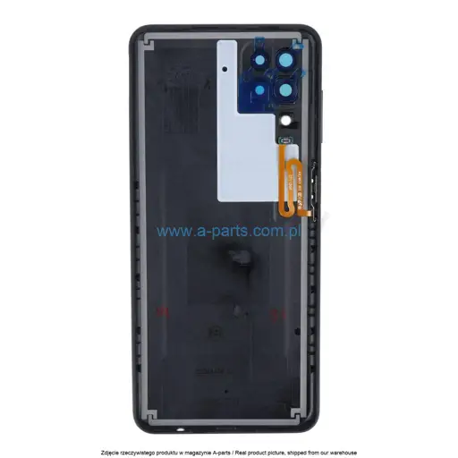 KLAPKA BATERII SAMSUNG A12 SM-A125 - CZARNA - GH82-24487A ( ORYGINALNA )
