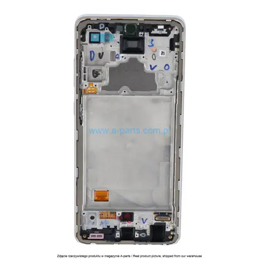WYŚWIETLACZ LCD + EKRAN DOTYKOWY SAMSUNG A725 / A726 GALAXY A72 / A72 5G BIAŁY GH82-25460D | GH82-25463D | GH82-25849D (ORYGINALNY)