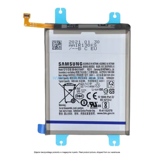 BATERIA SAMSUNG A32 4G SM-A325 SM-A315 SM-A225 EB-BA315ABY 5000MAH GH82-25567A | GH82-22762A (ORYGINALNA)