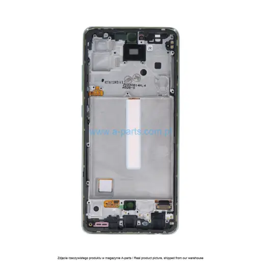 WYŚWIETLACZ LCD + EKRAN DOTYKOWY SAMSUNG A528 GALAXY A52S ZIELONY GH82-26861E | GH82-26863E (ORYGINALNY)