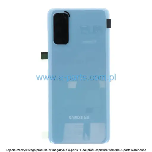 KLAPKA BATERII SAMSUNG GALAXY S20 G980 G981 - NIEBIESKA - GH82-27239D GH82-22068D GH82-21576D ( ORYGINALNA )