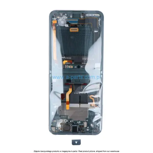 WYŚWIETLACZ LCD + EKRAN DOTYKOWY (WEWNĘTRZNY) SAMSUNG Z FLIP3 5G SM-F711 - ZIELONY - GH82-26273C | GH82-27243C | GH82-27244C (ORYGINALNY SERVICE PACK)