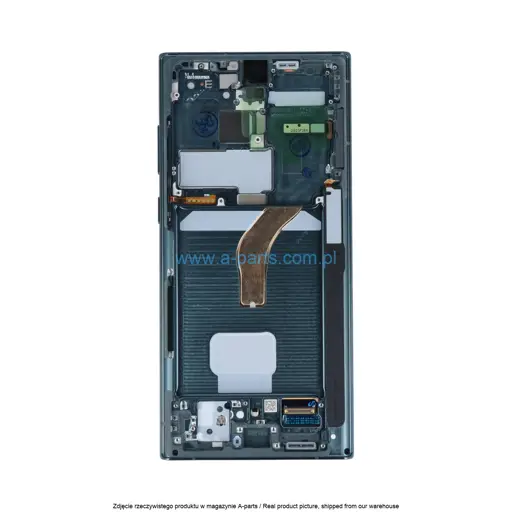 WYŚWIETLACZ LCD + EKRAN DOTYKOWY SAMSUNG S908 GALAXY S22 ULTRA ZIELONY GH82-27488D | GH82-27489D (ORYGINALNY)